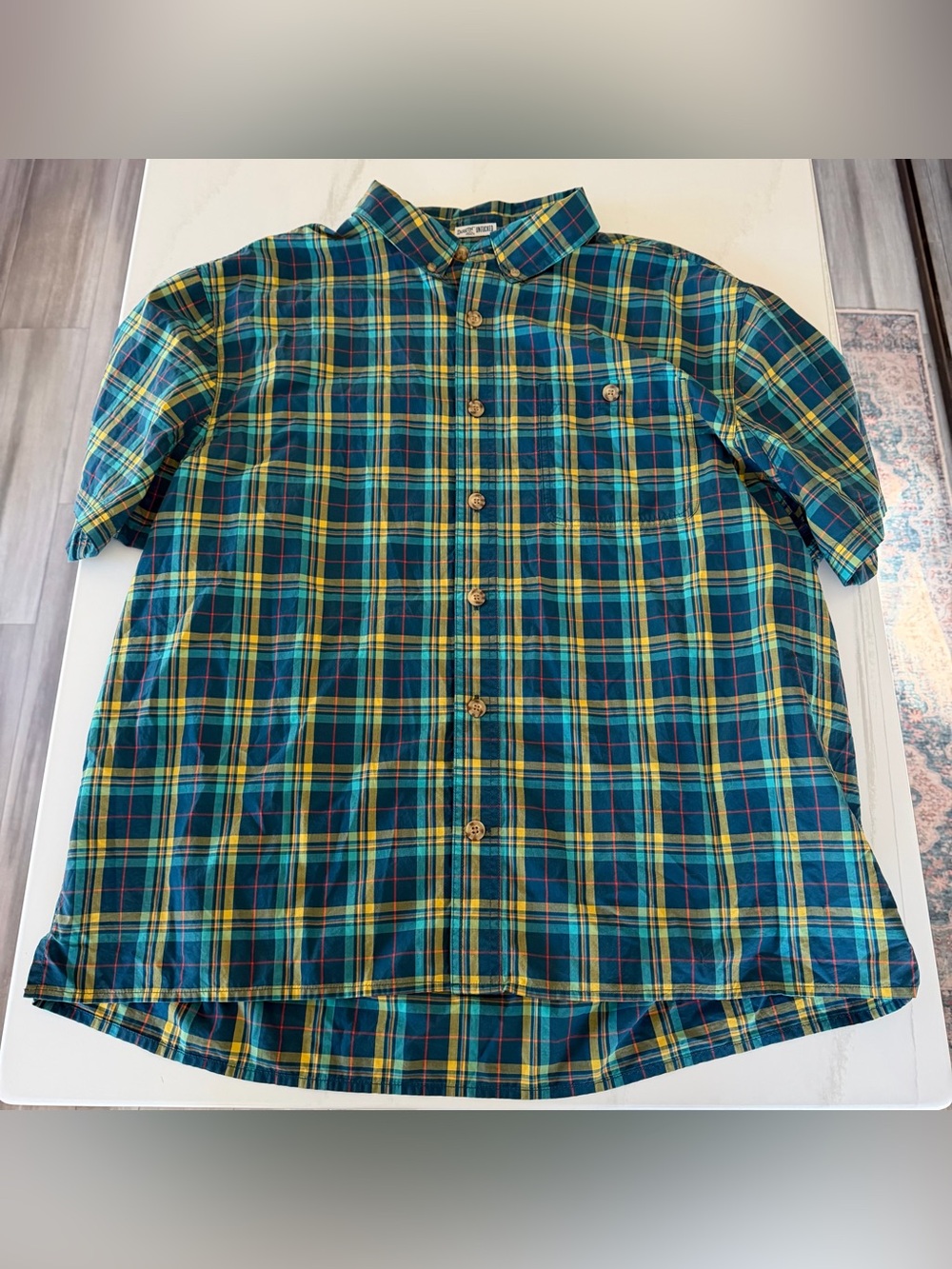 Duluth Trading Co Men’s BBQ Relaxed Fit Short Sleeve Shirt